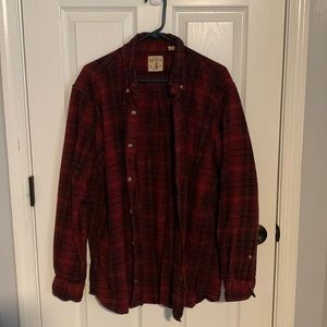 Red Head Mens Flannel